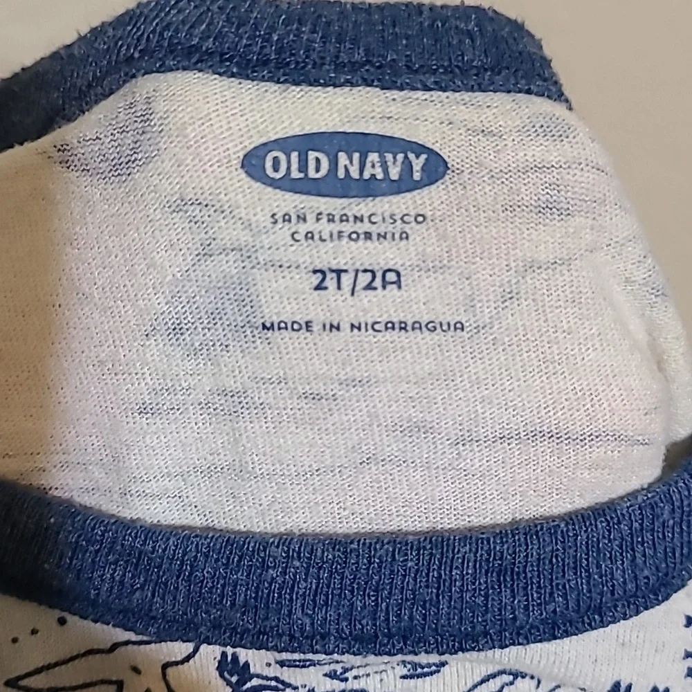 Old Navy Underwater Landscape Tank Top